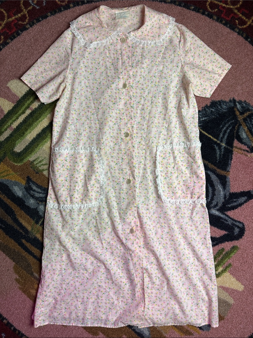 VINTAGE ROBE NIGHTGOWN HOUSECOAT